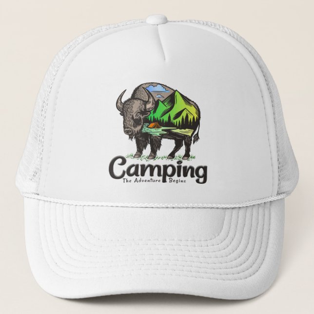 Gorra De Camionero Camping (Anverso)