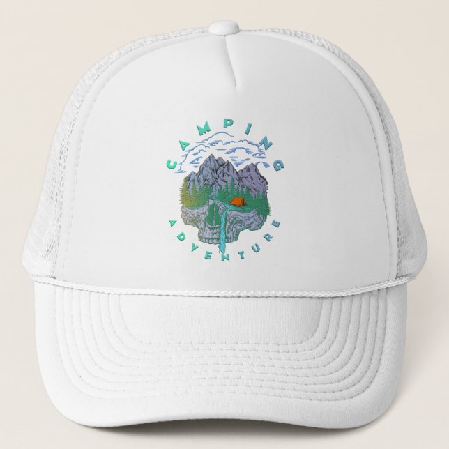 Gorra De Camionero Camping (Anverso)