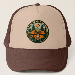 Gorra De Camionero Camping de montaña nativa