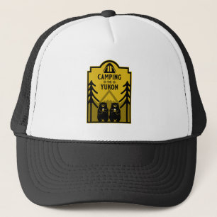 Gorra De Camionero Camping El Río Yukón Canadá