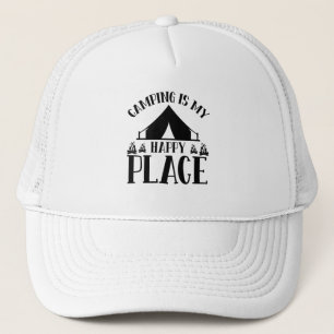 Gorra De Camionero Camping es mi lugar feliz