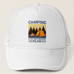 Gorra De Camionero Camping es mi plan de retiro Gracioso camping Gift