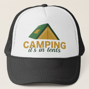Gorra De Camionero Camping está en carpas