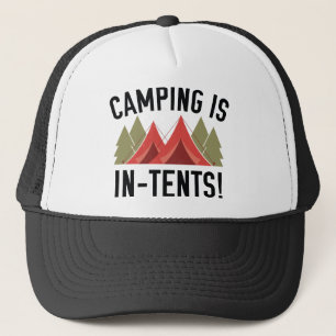 Gorra De Camionero ¡Camping Está En Las Carpas!