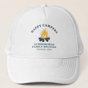 Gorra De Camionero Camping Familiar Día de Confrontación Viaje Campin