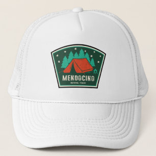 Gorra De Camionero Camping Forestal Nacional de Mendocino
