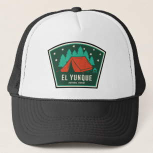 Gorra De Camionero Camping forestal nacional El Yunque