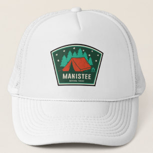 Gorra De Camionero Camping Forestal Nacional Manistee