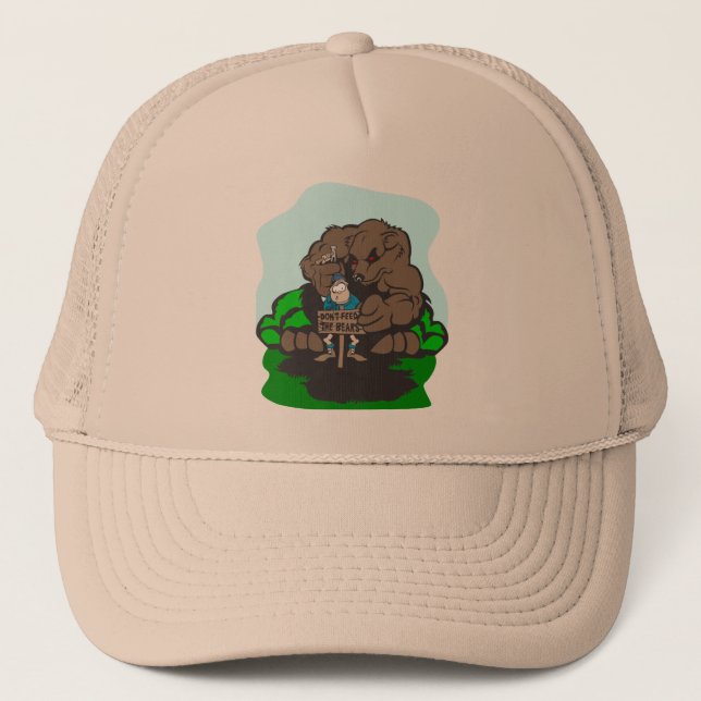 Gorra De Camionero Camping Fun (Anverso)