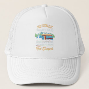 Gorra De Camionero Camping - Perdón Por Lo Que Dije