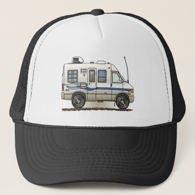 Gorra De Camionero Campista rv del Winnebago de Rialta (Anverso)