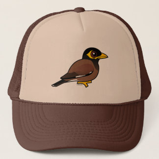 Gorra De Camionero Campo común Myna de Birdorable