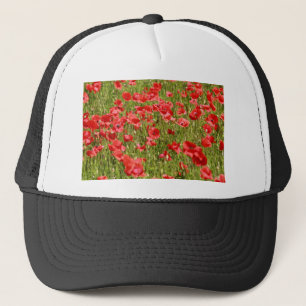 Gorra De Camionero Campo de amapola - ¡Asombroso!