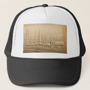 Gorra De Camionero Campo petrolífero humilde, Tejas