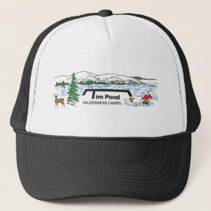 Gorra De Camionero Campos del desierto de la charca de Tim