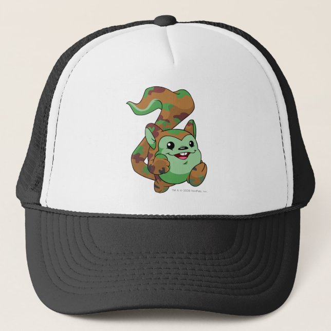 Gorra De Camionero Camuflaje de Meerca (Anverso)