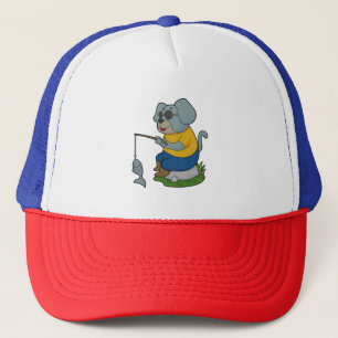 Gorra De Camionero Caña de pescar peces
