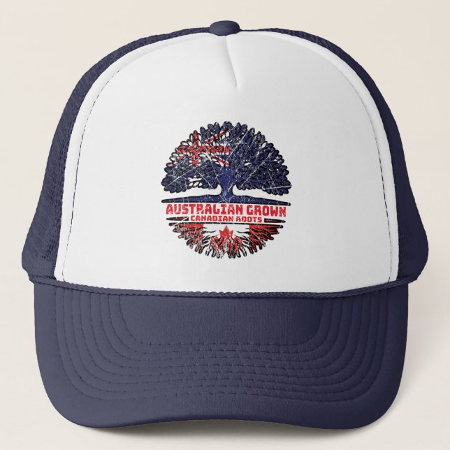 Gorra De Camionero Canadá Australia Australia Australia Australia Roo (Anverso)