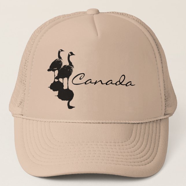 Gorra De Camionero Canadá Caps de oca y Souvenirs de ganso de Canadá (Anverso)