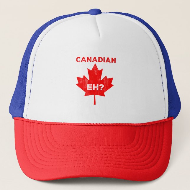 Gorra De Camionero ¿Canadá? Hoja de arce (Anverso)