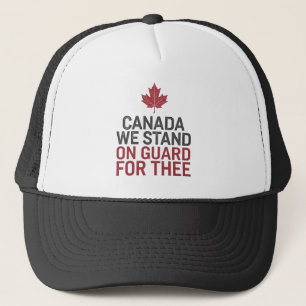 Gorra De Camionero Canadá: Nos Mantenemos A La Guardia