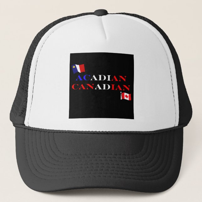 Gorra De Camionero Canadiense Acadiense (Anverso)