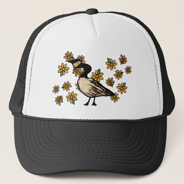 Gorra De Camionero Canadiense Goose Canada Geese Nature Avers (Anverso)