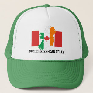 Gorra De Camionero Canadiense irlandés elegante
