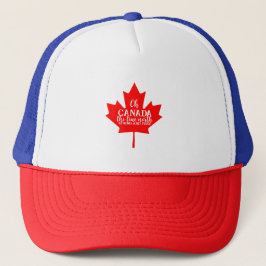 Gorra De Camionero Canadiense Maple Leaf Canada Day