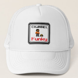 Gorra De Camionero Canal Arte Pixel Funky