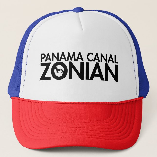 Gorra De Camionero Canal de Panamá Zónico (Anverso)