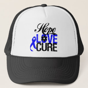 Gorra De Camionero CÁNCER DE COLÓN Esperanza Amor Cure Regalos