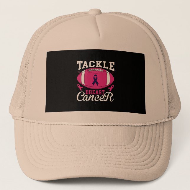 Gorra De Camionero cáncer de mama (Anverso)