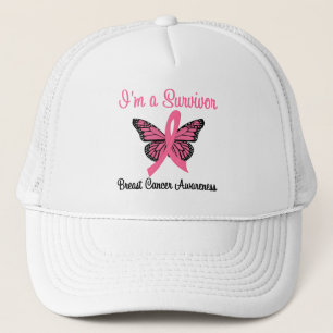 Gorra De Camionero Cáncer de mama Soy superviviente
