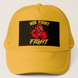 Gorra De Camionero Cáncer de Mama Su Lucha Es Nuestra Lucha Contra El