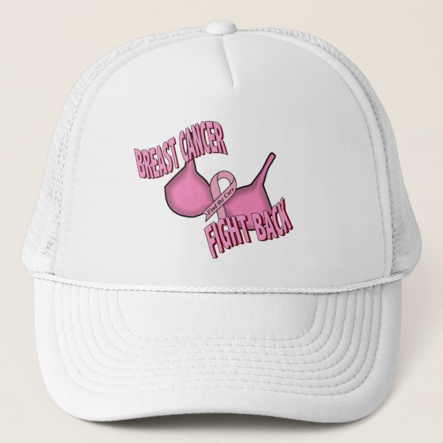 GORRA DE CAMIONERO CÁNCER DE PECHO (Anverso)