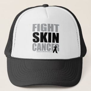 Gorra De Camionero Cáncer de piel de la lucha