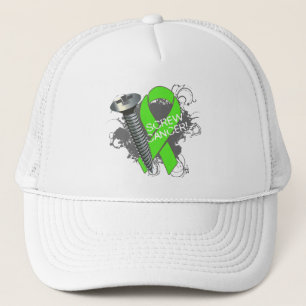 Gorra De Camionero Cáncer de tornillo - Linfoma no Hodgkins Grunge