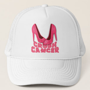 Gorra De Camionero Cáncer del agolpamiento con los estiletes