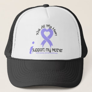 Gorra De Camionero Cáncer del esófago apoyo a mi madre