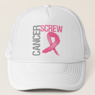 Gorra De Camionero Cáncer del tornillo - cáncer de pecho