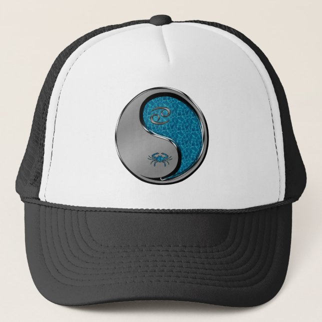 Gorra De Camionero Cáncer el Cangrejo (Anverso)
