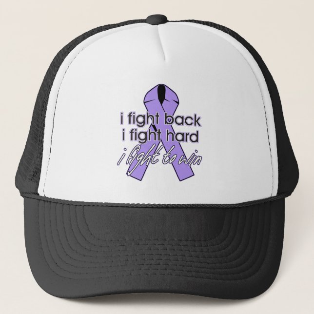 Gorra De Camionero Cáncer general que lucho (Anverso)