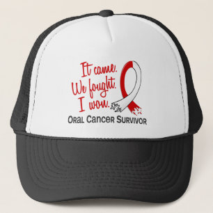 Gorra De Camionero Cáncer oral del superviviente 11