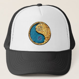 Gorra De Camionero Cáncer y Gallo de Fuego