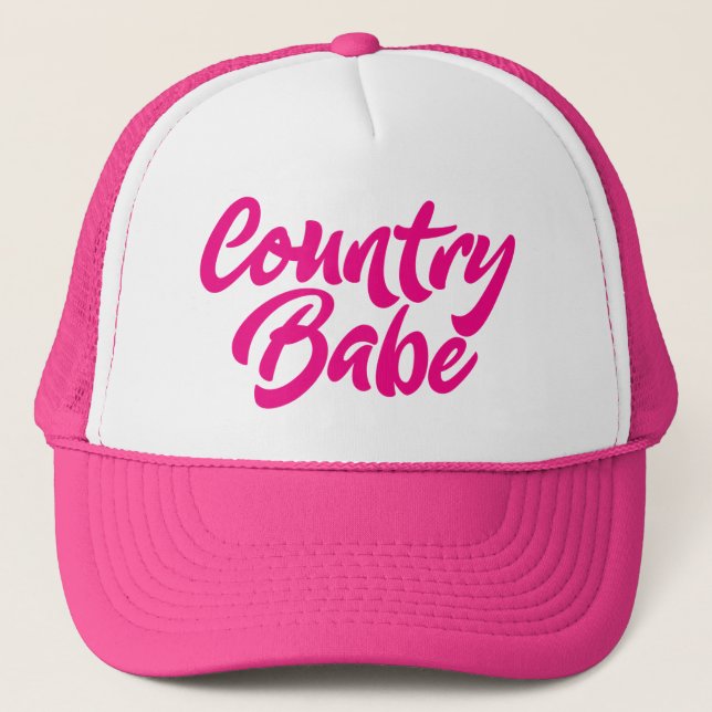 Gorra De Camionero Canción de campo. (Anverso)