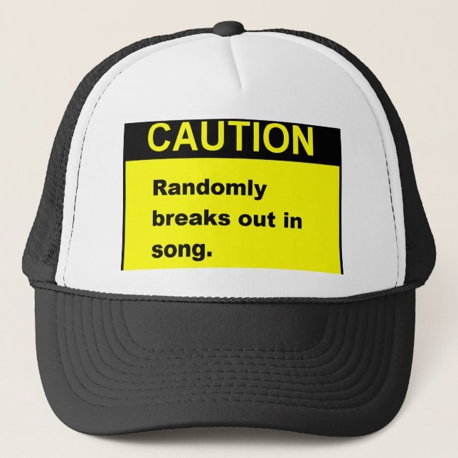 Gorra De Camionero Canción de Randmon (Anverso)