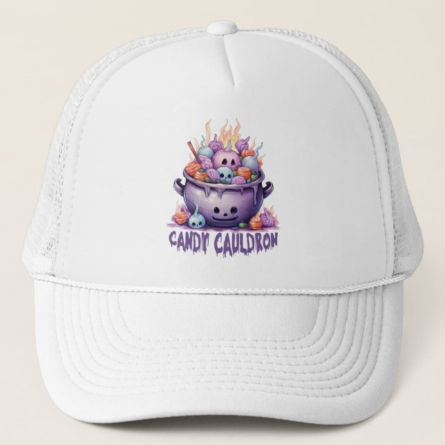 Gorra De Camionero Candy Cauldron (Anverso)