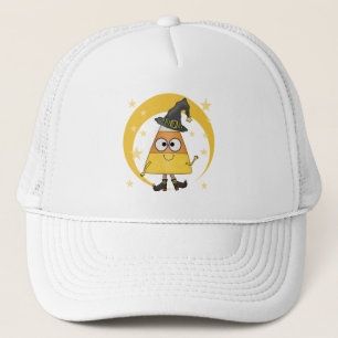 Gorra De Camionero Candy Corn Witch Halloween