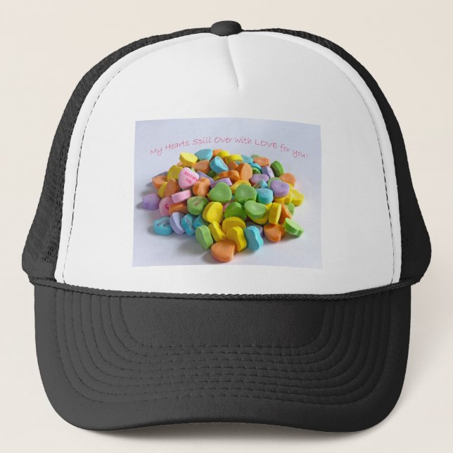 Gorra De Camionero Candy Hearts (Anverso)